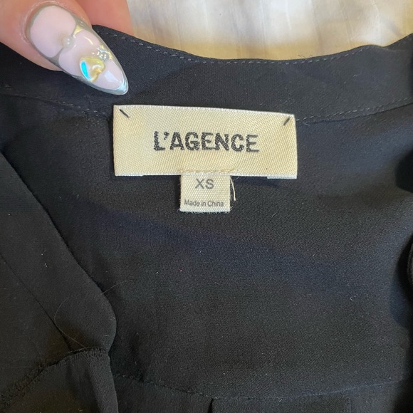 L’Agence Silk Ruffle Blouse - Picture 5 of 5